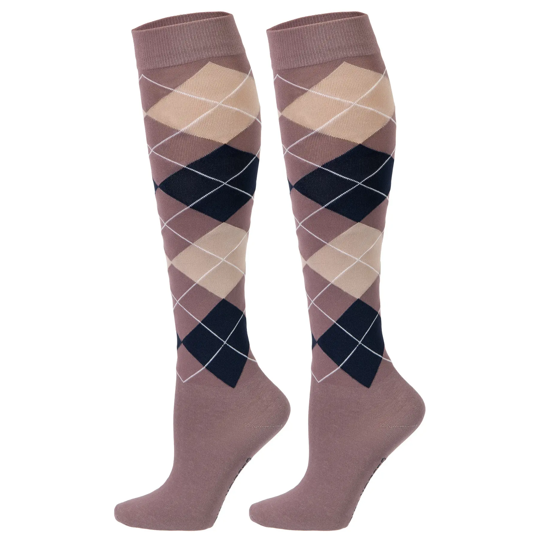 Chaussettes équitation femme Harry's Horse Showkousen Argyle