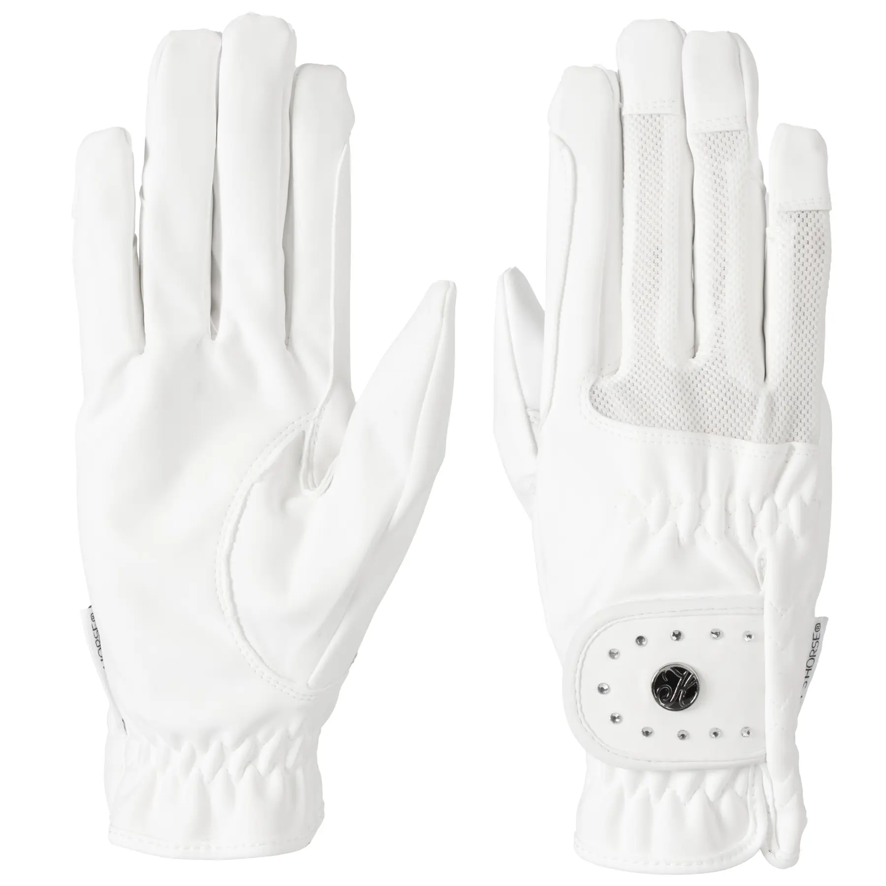 Riding gloves Harry's Horse Domy Mesh Crystal