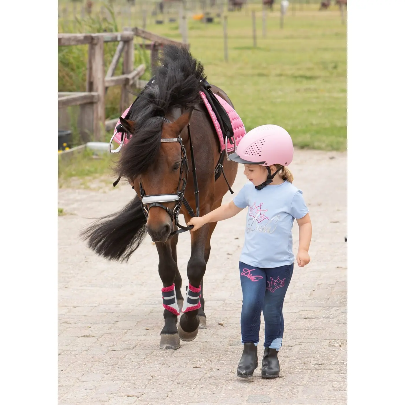 Pantalon équitation full grip femme Harry's Horse EQS
