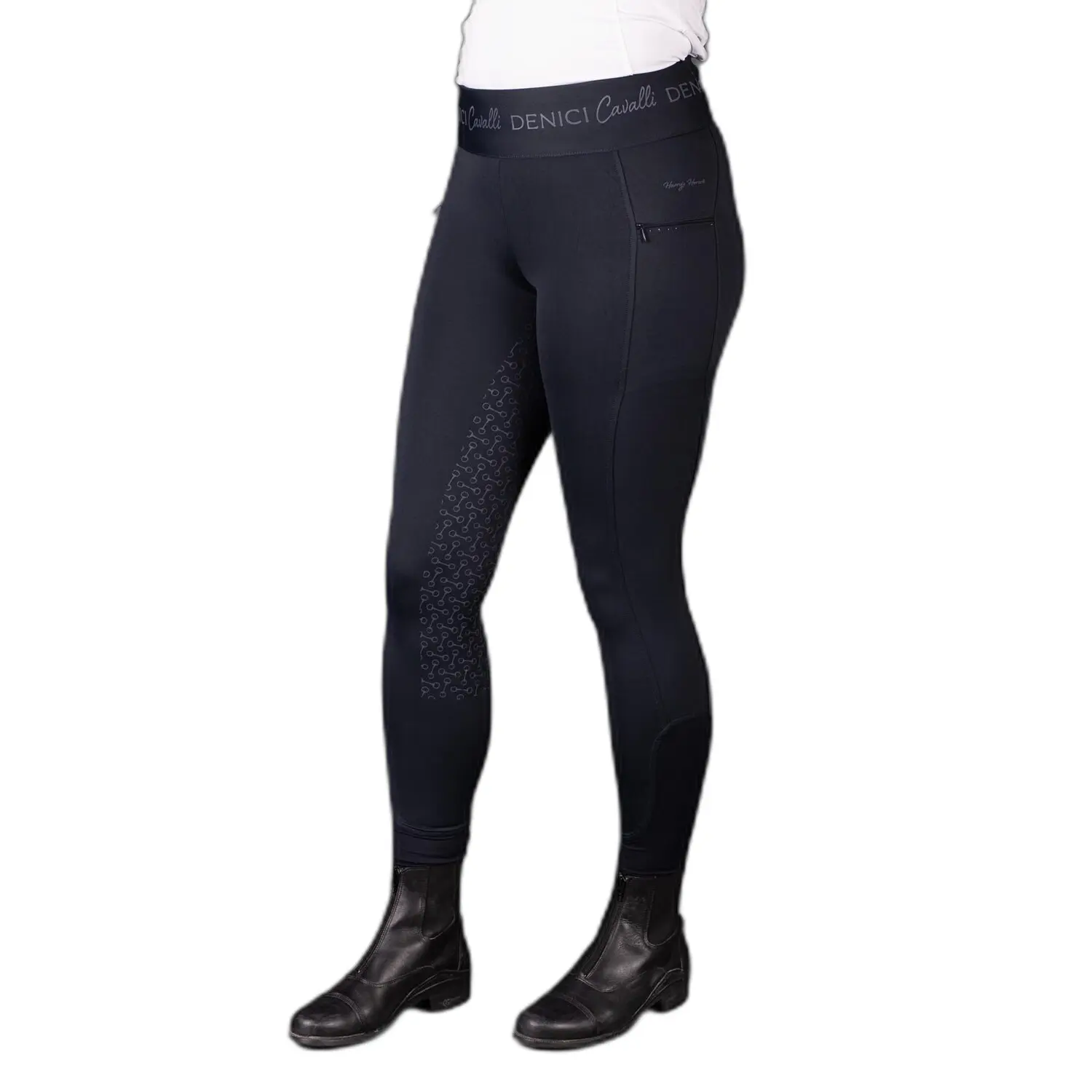 Reitleggings full grip Damen Harry's Horse Denici Cavalli