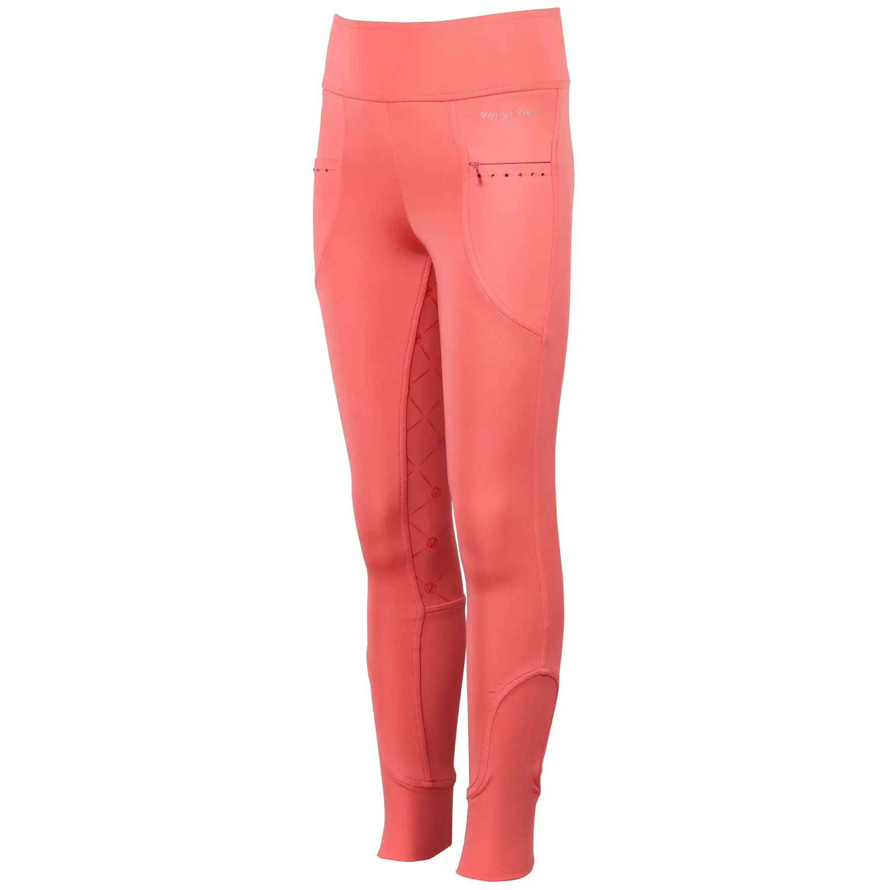 Reitleggings Full Grip, Mädchen Harry's Horse Rookie