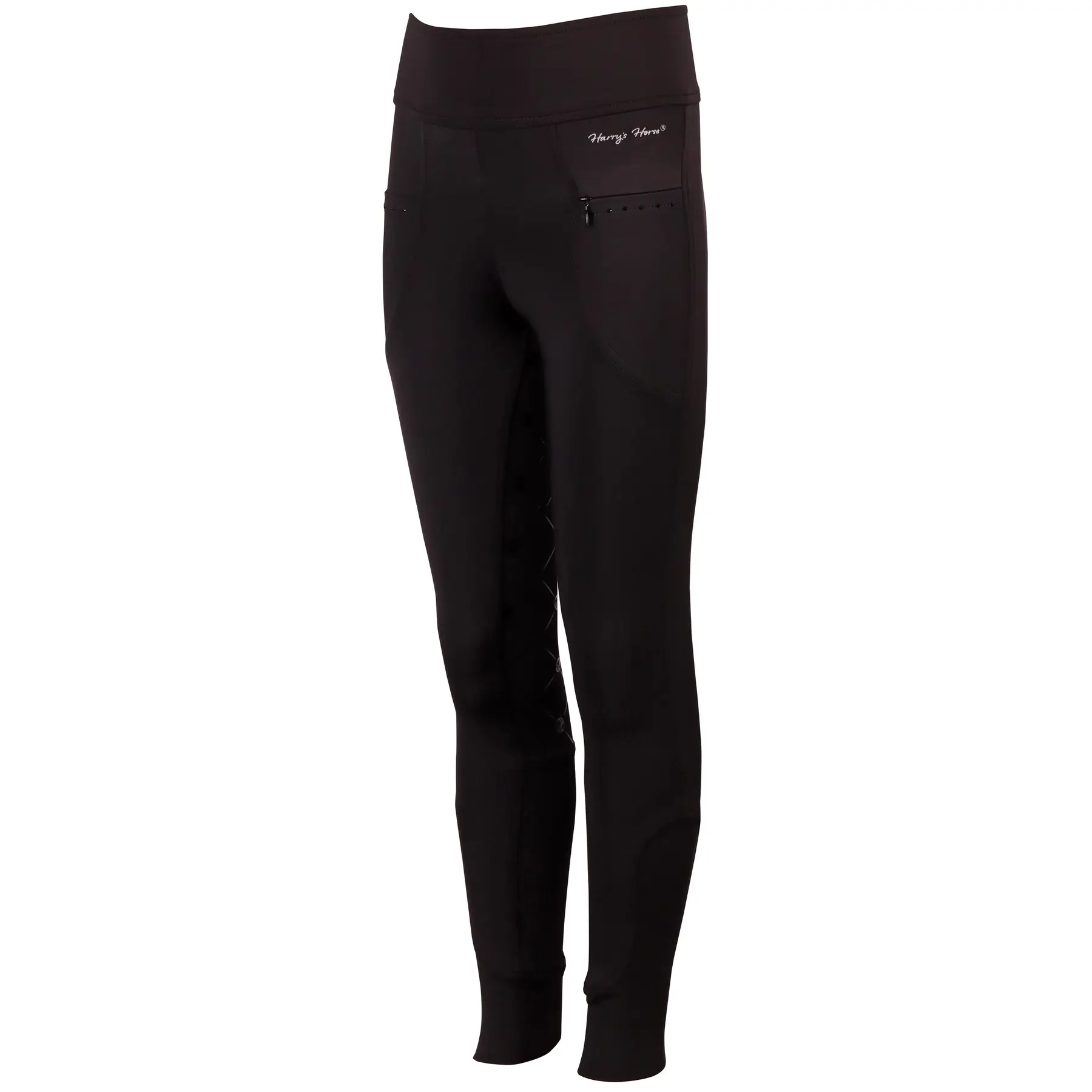 Girls' full grip riding leggings Harry's Horse Rookie