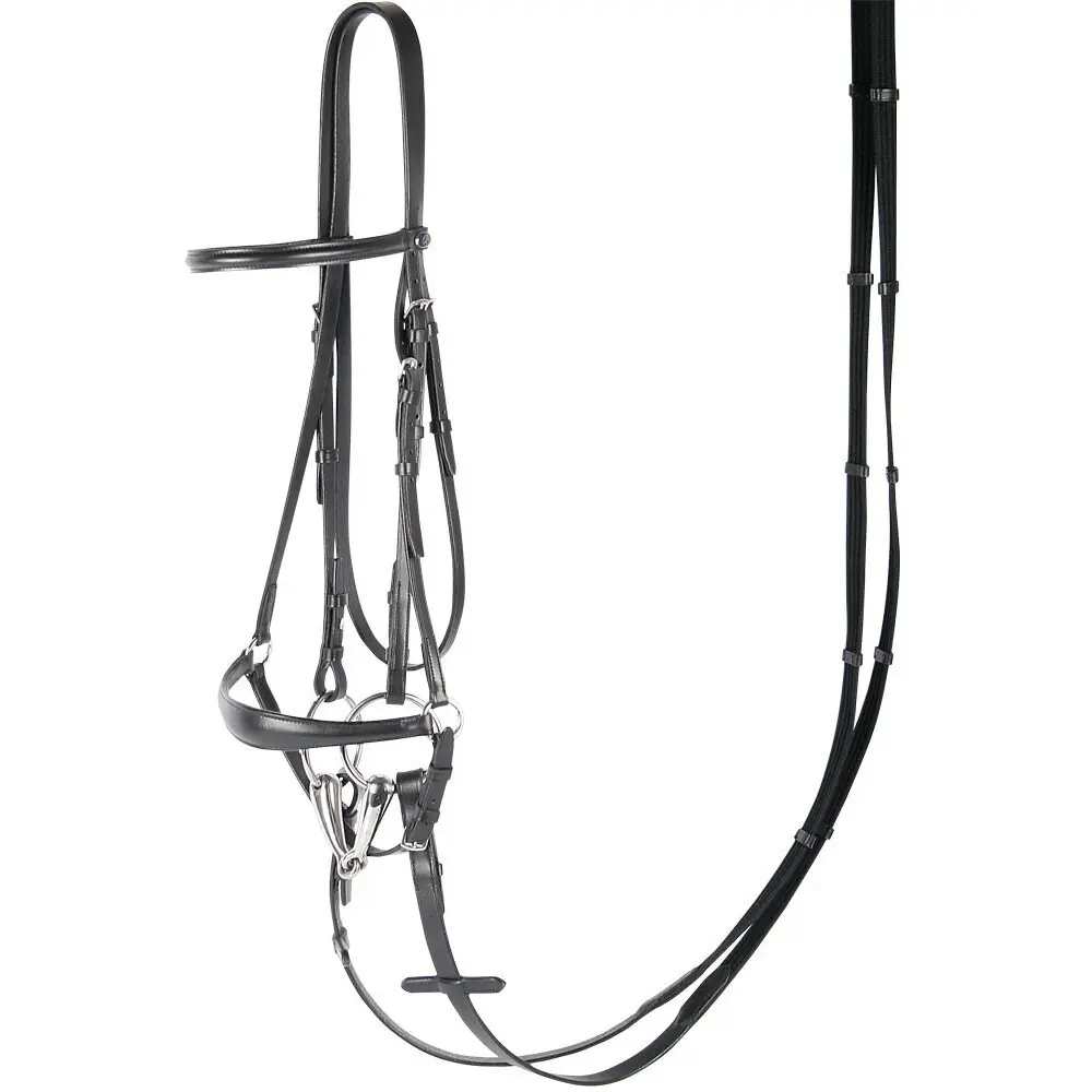 Low noseband bridles Harry's Horse Bronze