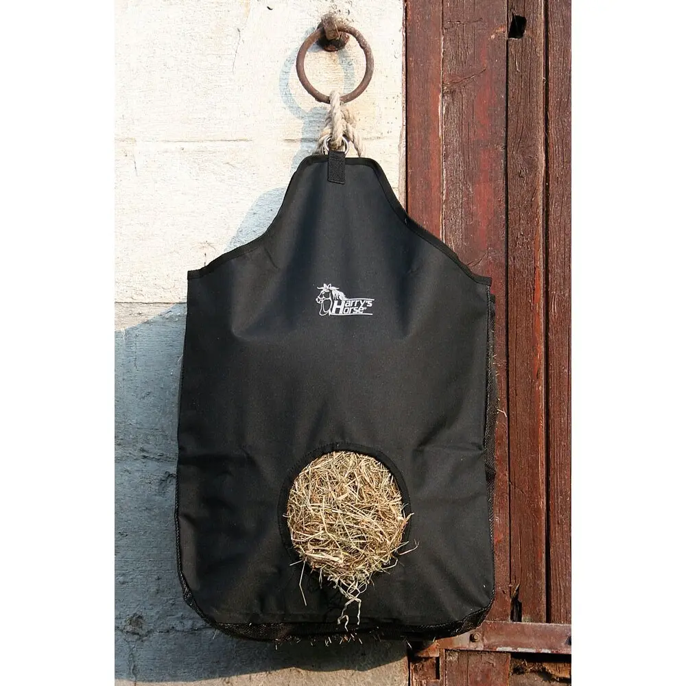 Sac à foin pour cheval Harry's Horse Hooizak met gaas inzet