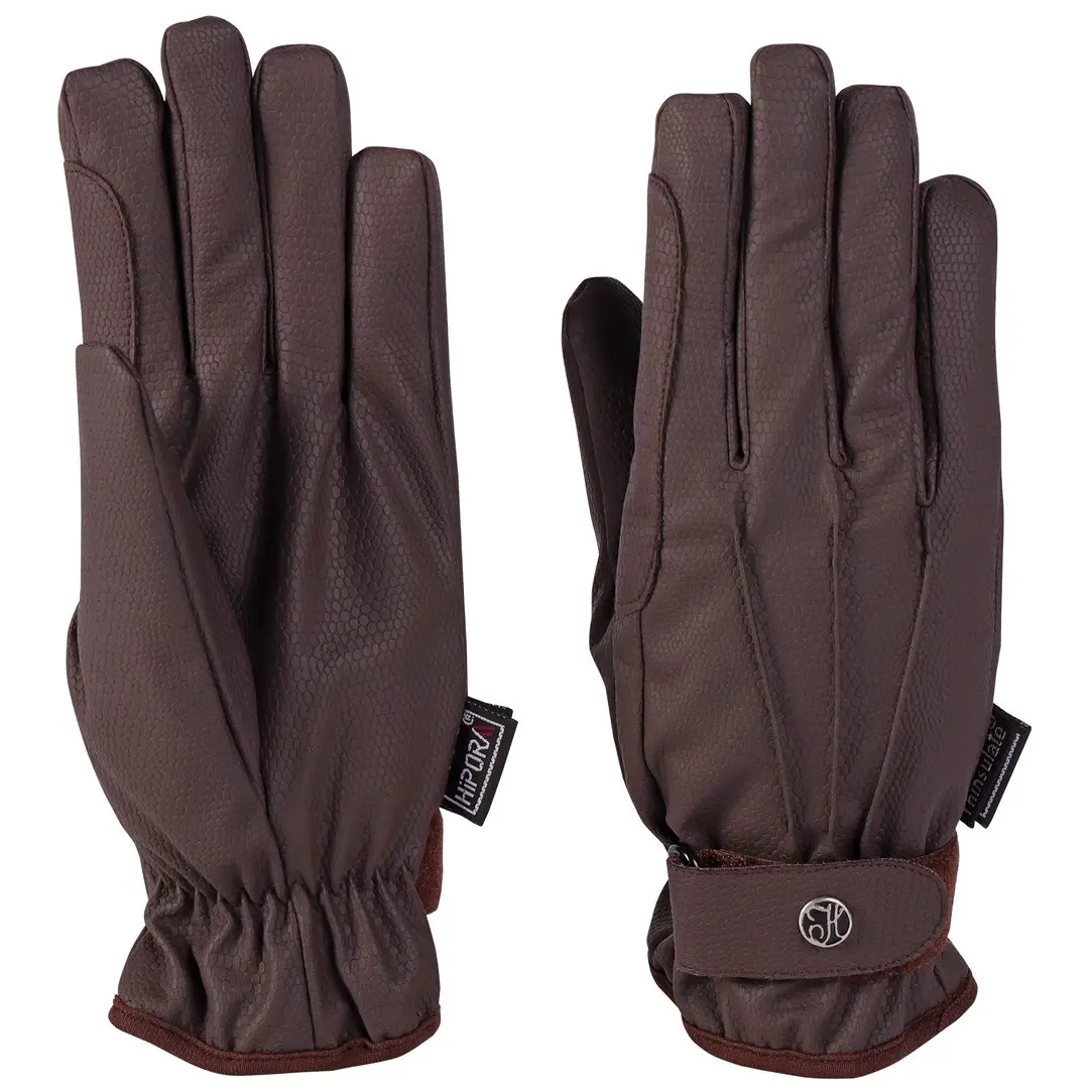 Gants d'équitation imperméable en cuir Harry's Horse Alaska