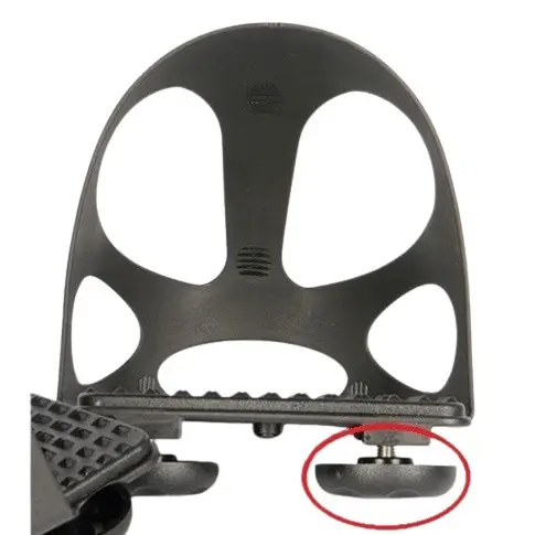 Screw for plastic safety footrest Harry's Horse