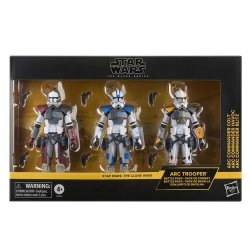 Figurine Hasbro Star Wars The Black Series Star Wars The Clone Wars (x3)