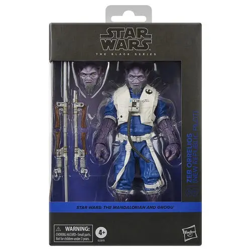 Figurine Hasbro Star Wars The Mandalorian & Grogu Zeb Orrelios New Republic Pilot