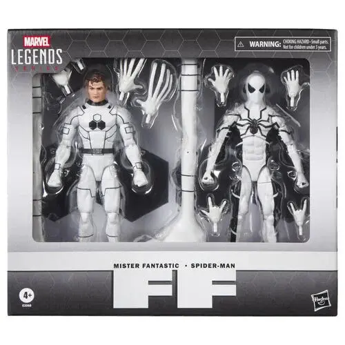 Figurine Hasbro Marvel Legends Fantastic Four Mister Fantastic & Spiderman Set 2 Figures