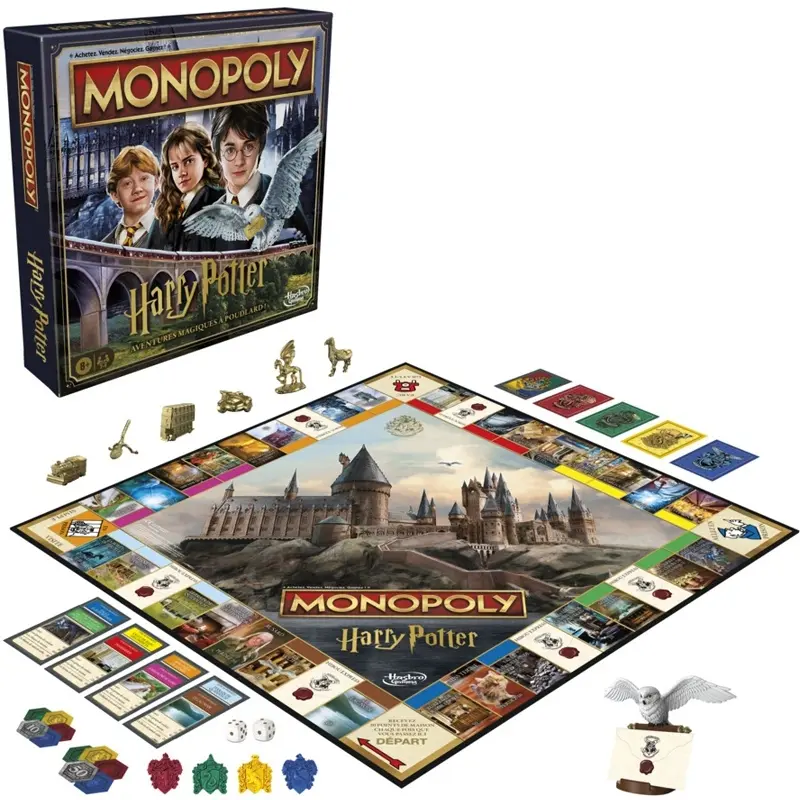 Jeux de carte Hasbro Monopoly Harry Potter