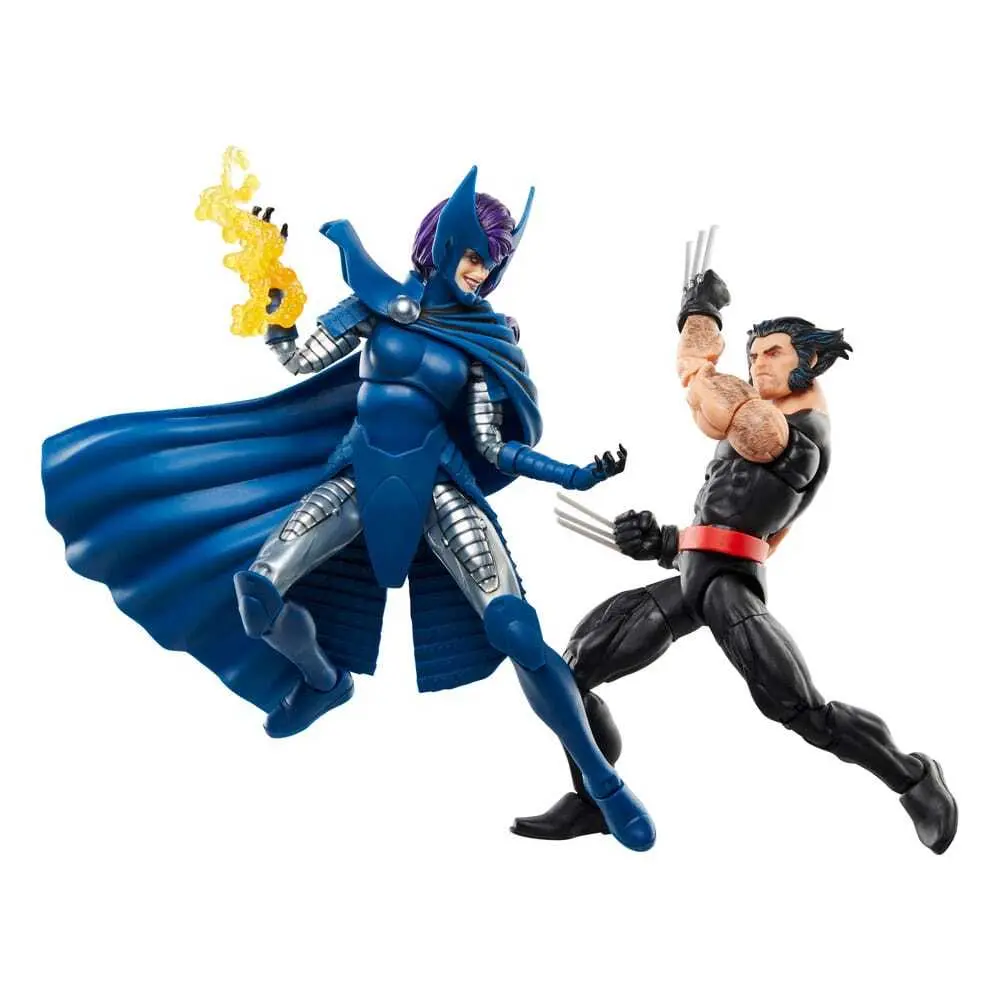 Figurine de collection Hasbro Wolverine 50th Anniversary Marvel Legends Wolverine & Psylocke (x2) Figurine de collection Hasbro Wolverine 50th Anniversary Marvel Legends Wolverine & Psylocke (x2)