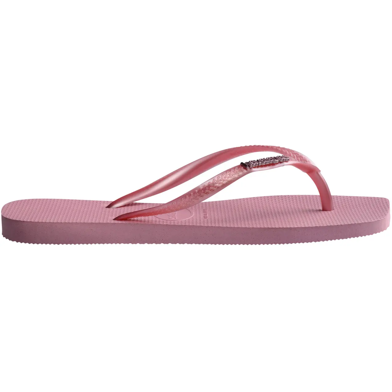 Flip-Flops für Damen Havaianas Slim Square Logo Metallic