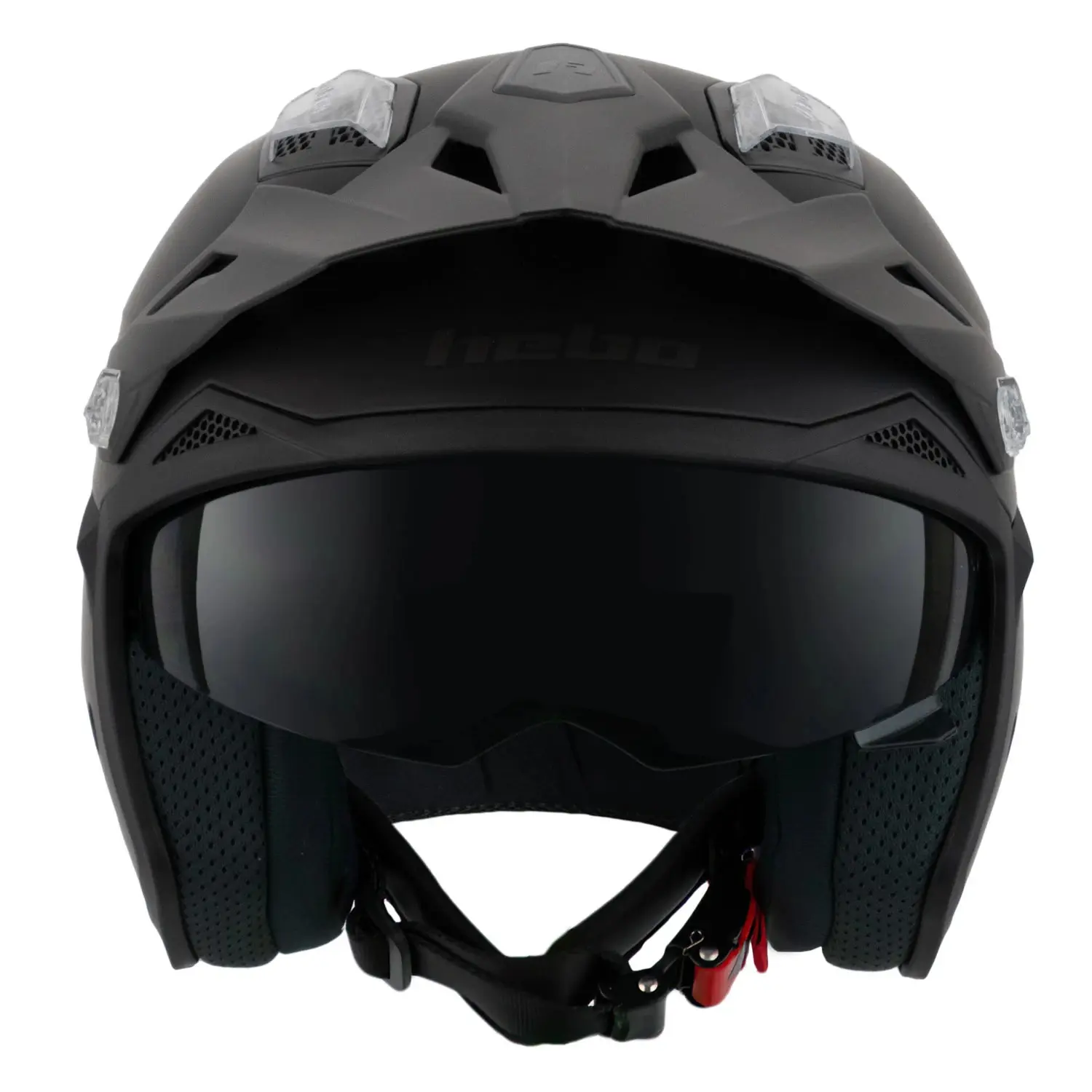 Motorrad Trialhelm mit Visier Hebo HTR -P01 V6