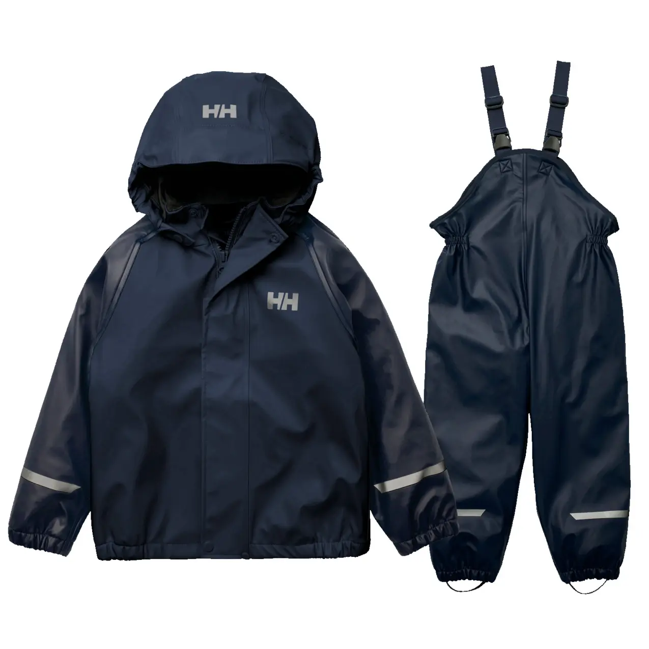 Helly Hansen Unisex Kinder Blau Regenset Kind Bergen 2.0