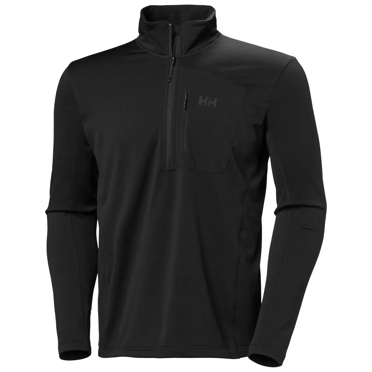 Helly Hansen Men's Black 1/2 Zip Sweatshirt Versalite Fleece