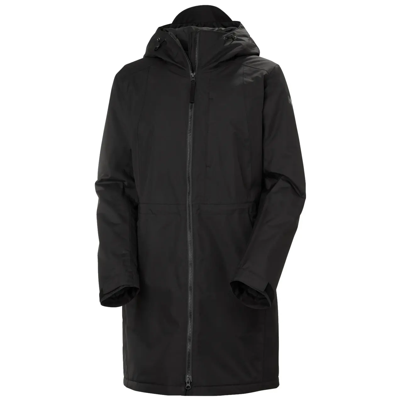 Giacca impermeabile lunga con cappuccio da donna Helly Hansen Westport Ins