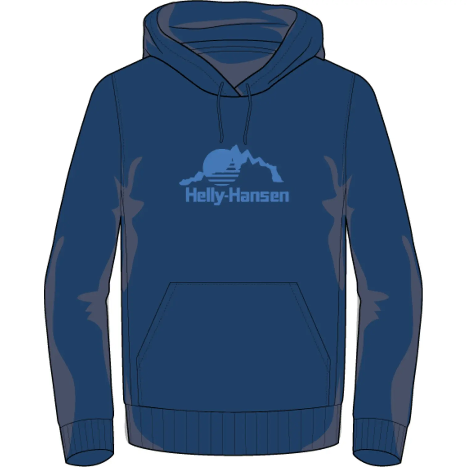 Felpa con cappuccio Helly Hansen Nord Graphic
