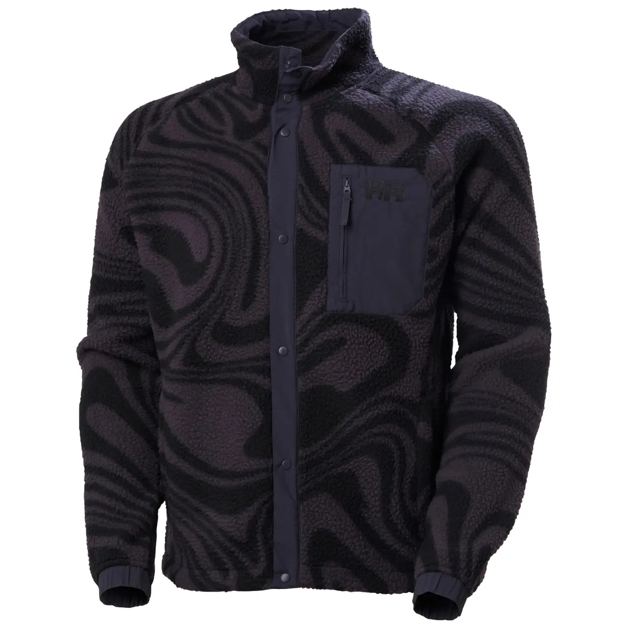 Chaqueta de chándal estampada Helly Hansen Panorama Pile Snap