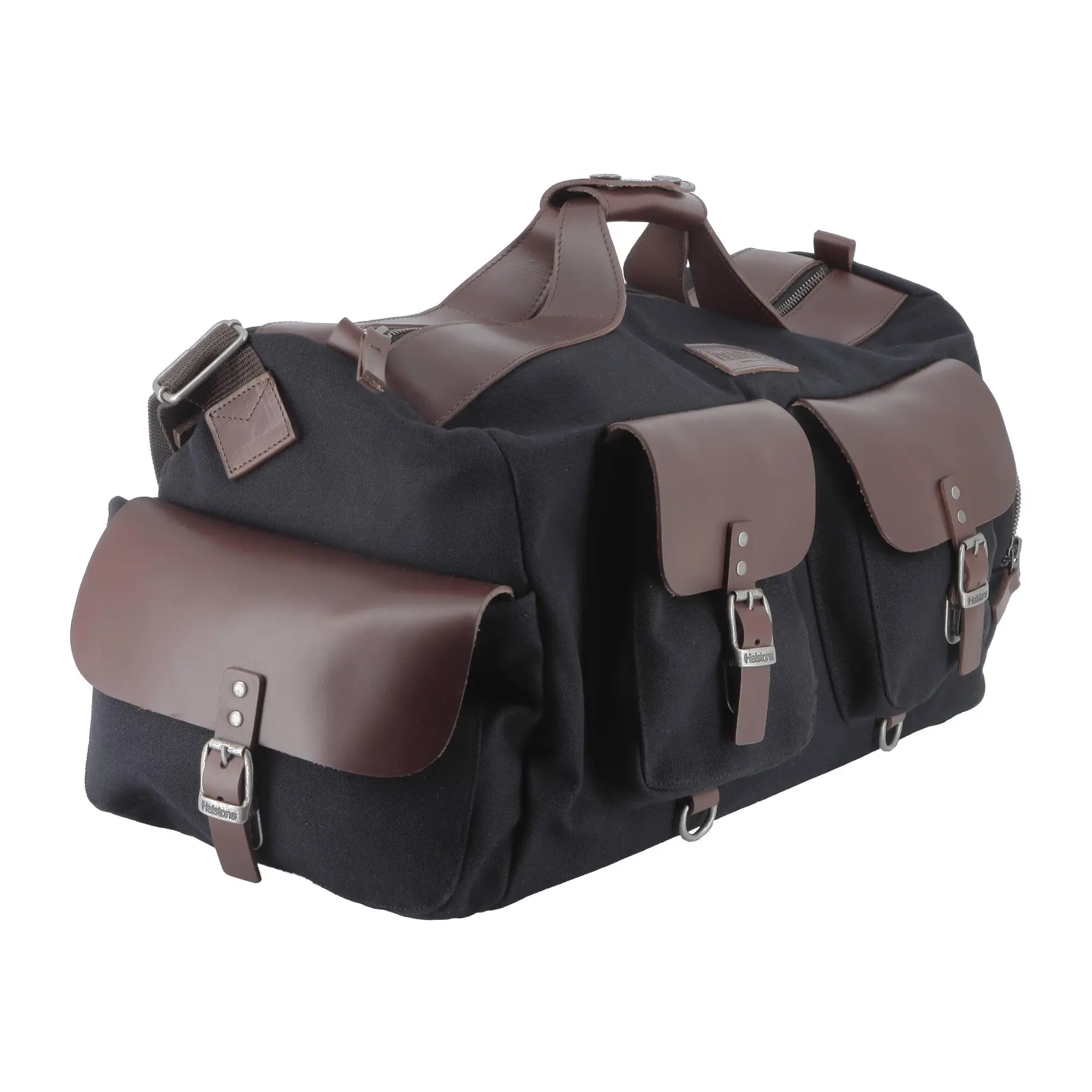 Cargotasche Motorrad Canvas/Leder Helstons Week-end