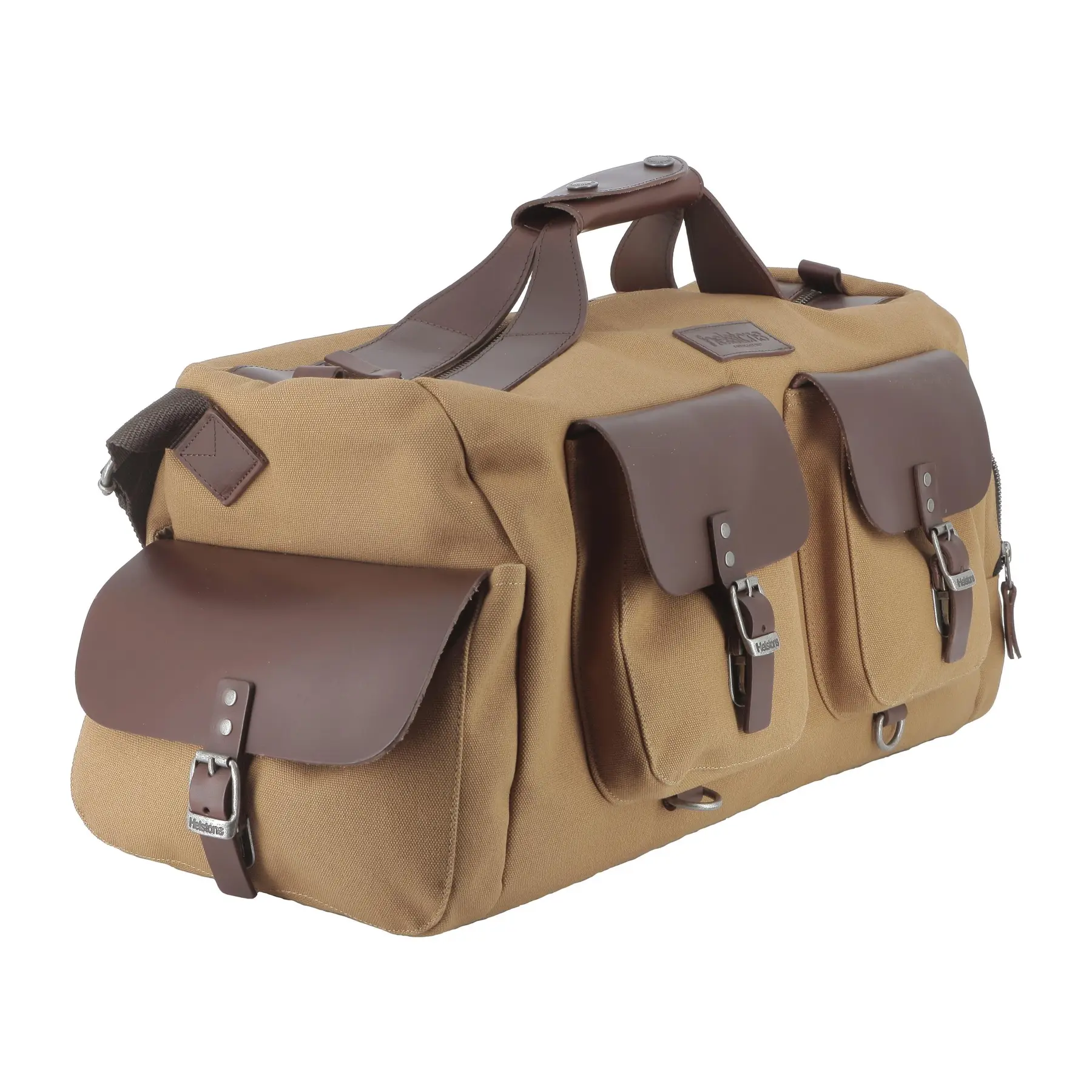 Cargotasche Motorrad Canvas/Leder Helstons Week-end