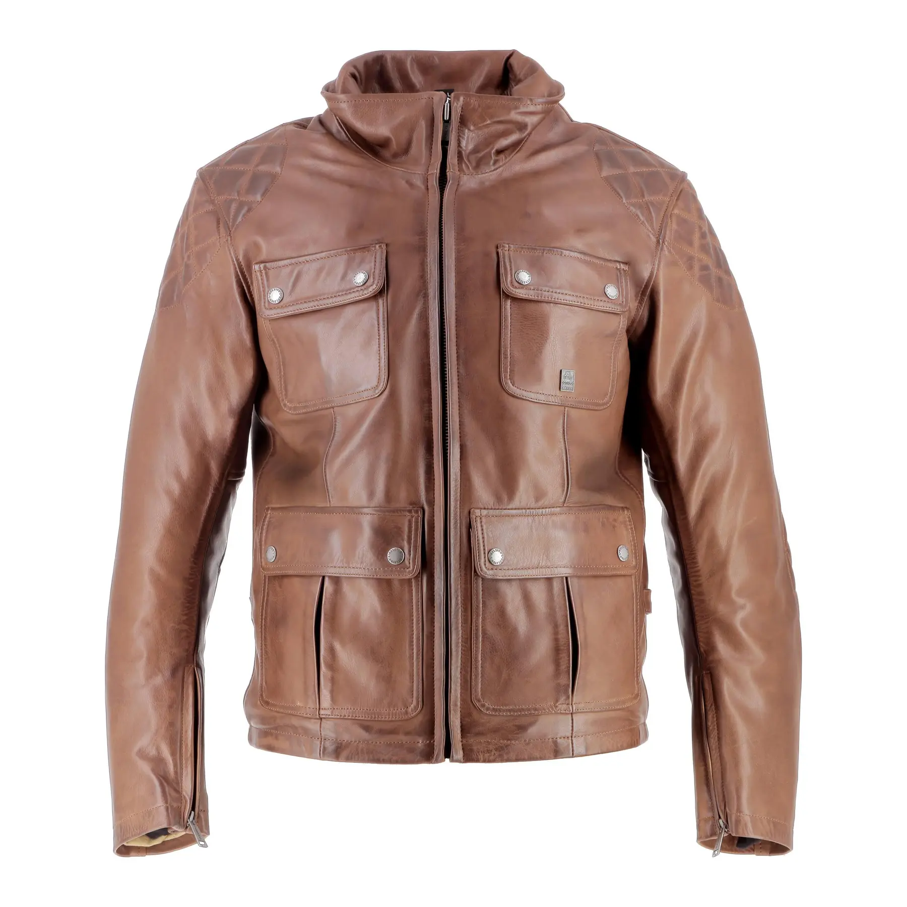 Motorrad-Lederjacke  Helstons Hunt