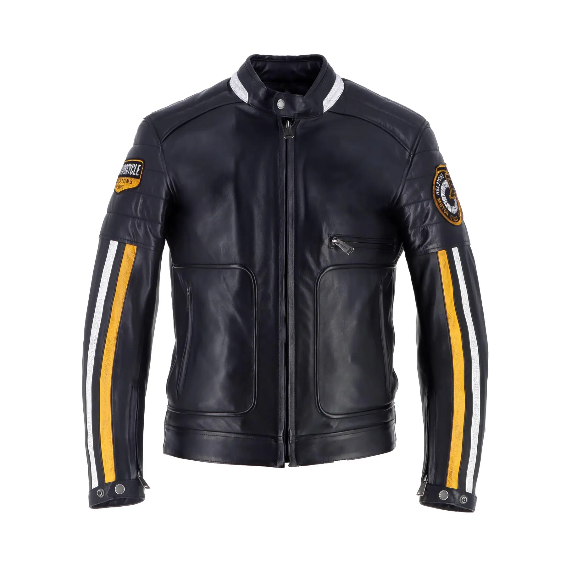 Motorrad-Lederjacke Helstons Vulcan