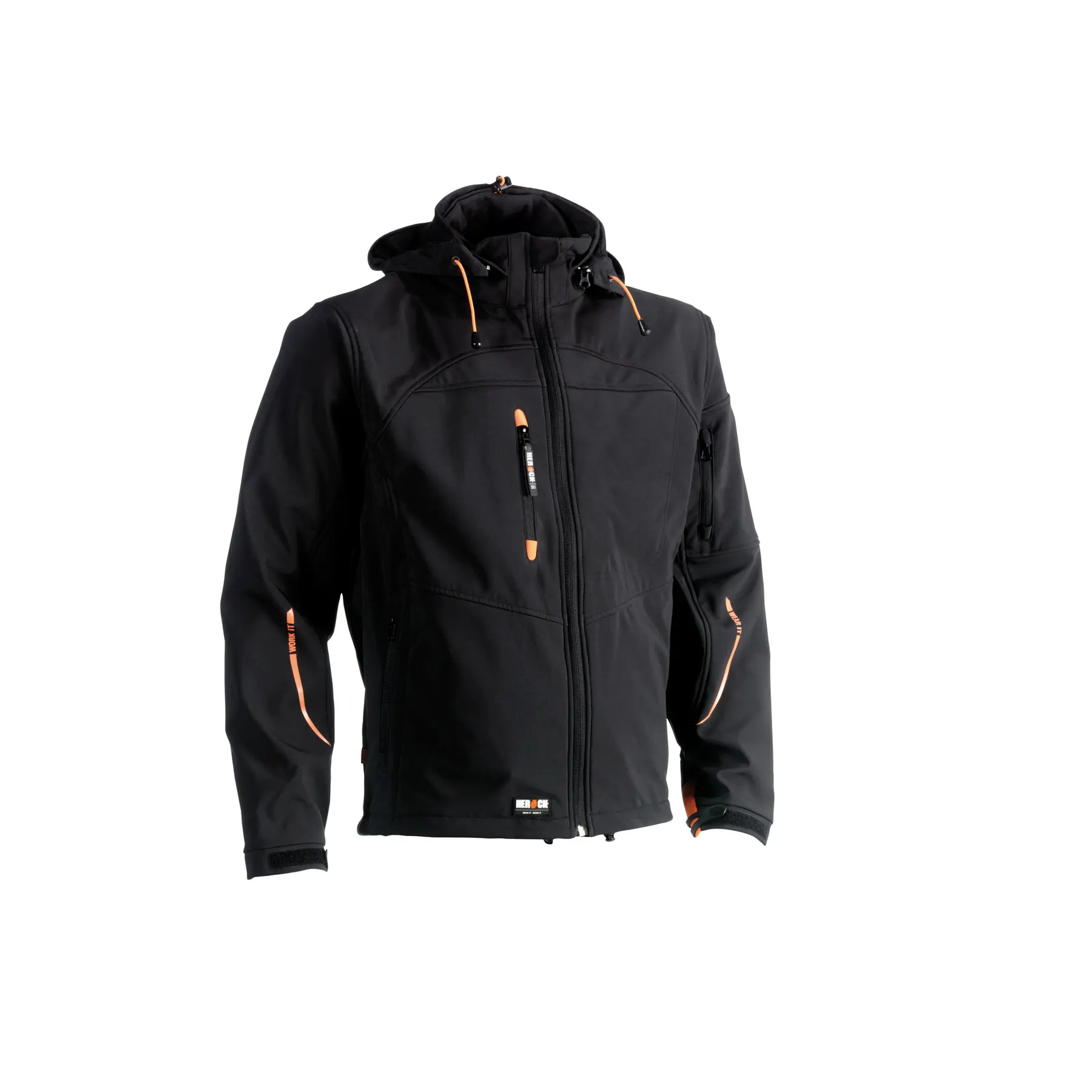 Giacca softshell con cappuccio Herock Poseidon