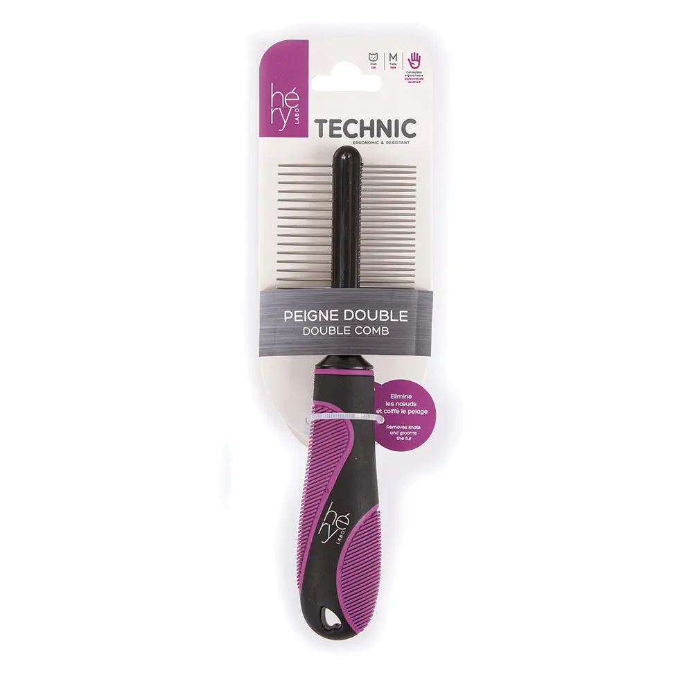 Double Flea Comb for Cats Héry