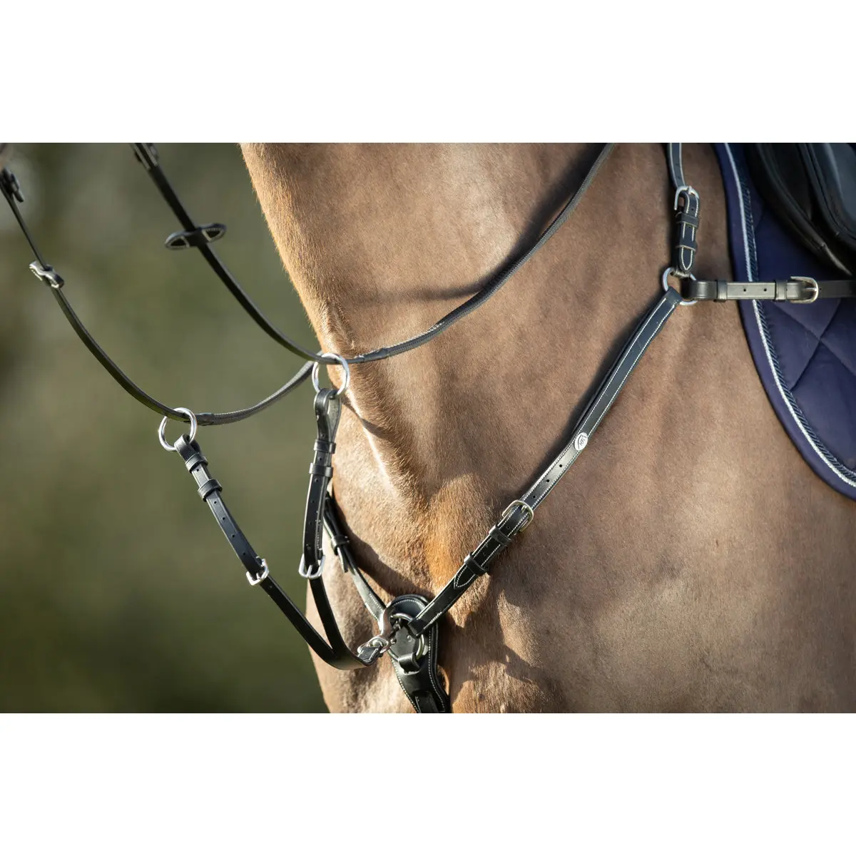 Hunting collar for horse HFI Long Bridge