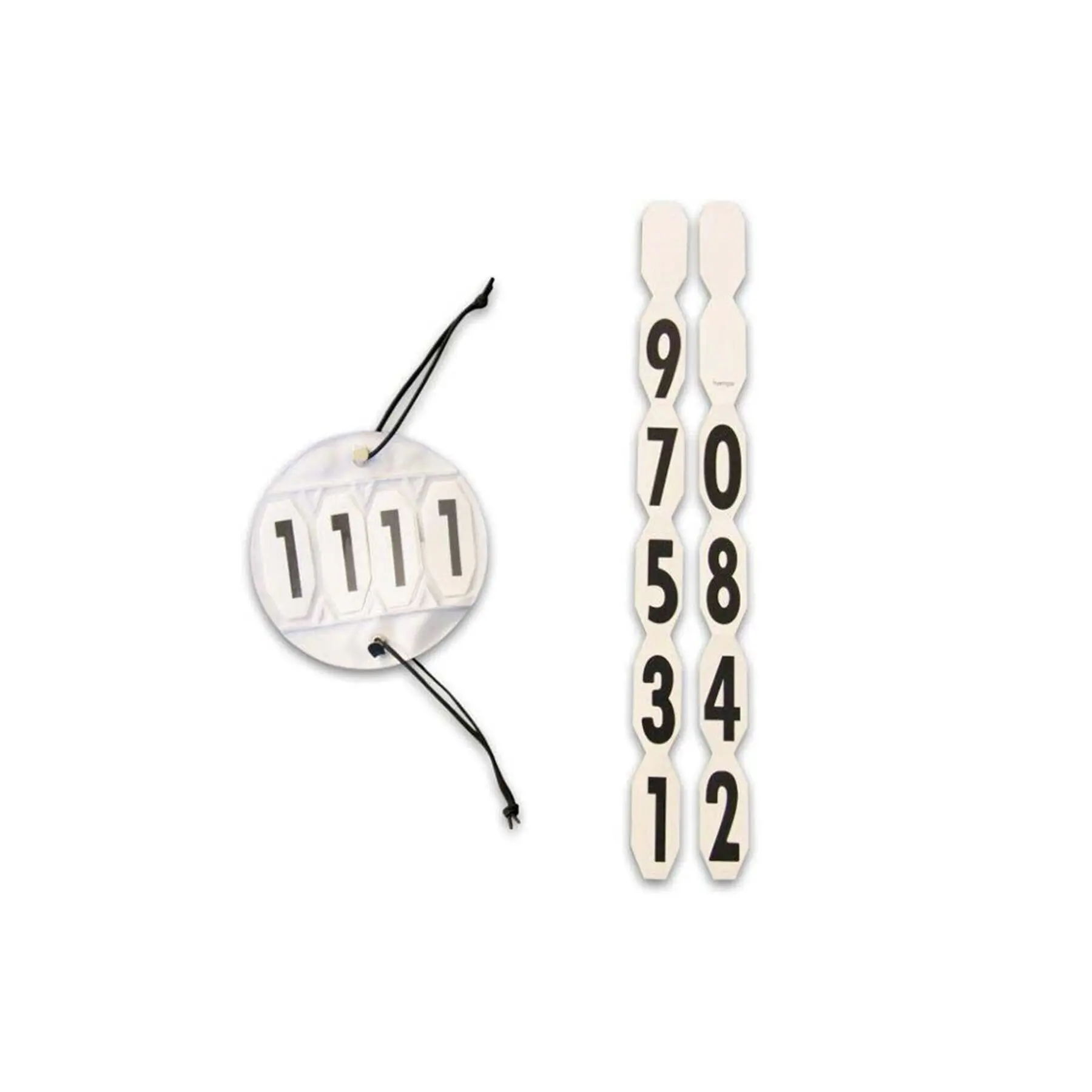 4-digit horse riding number holder HFI