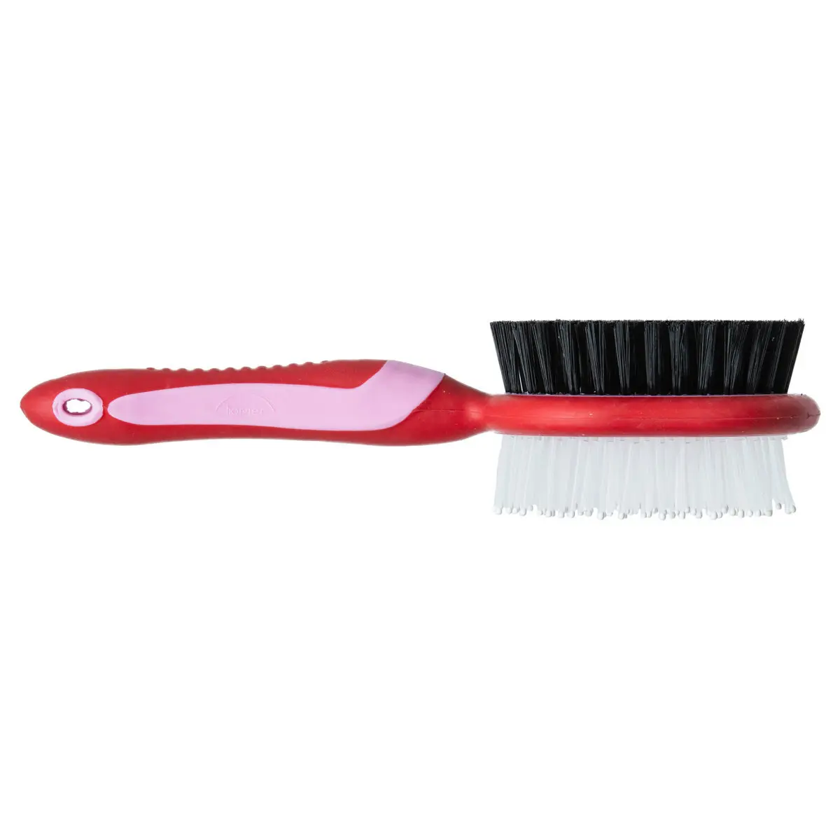 Double-sided horse brush for tail and mane HFI