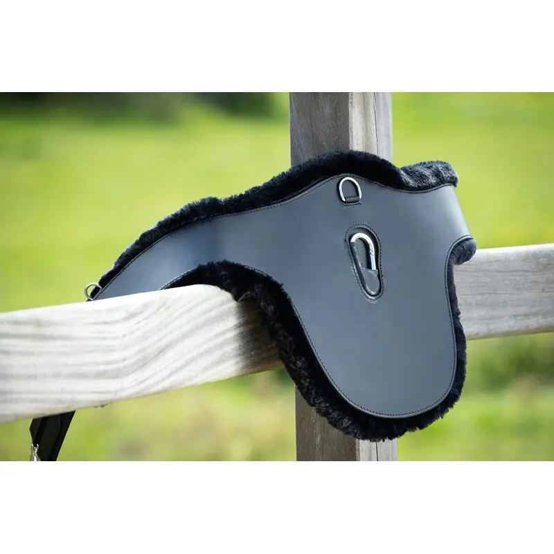 Synthetic sheepskin girth for horses HFI