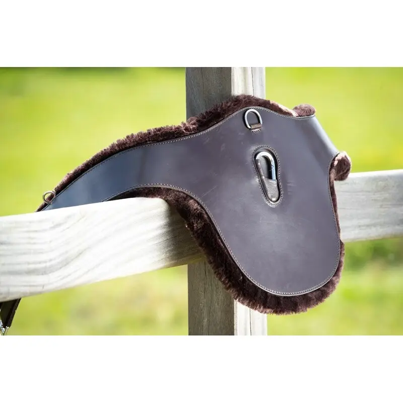 Synthetic sheepskin girth for horses HFI