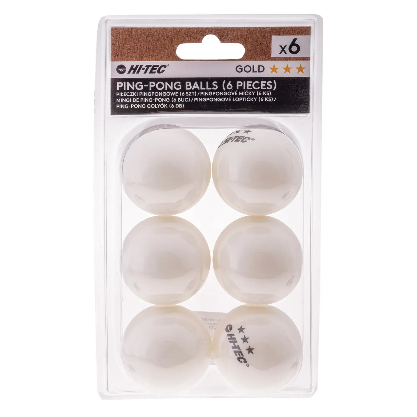 QSKY Tafeltennisballen 40+ PRO - 6 stuks - Premium Ping Pong Ballen