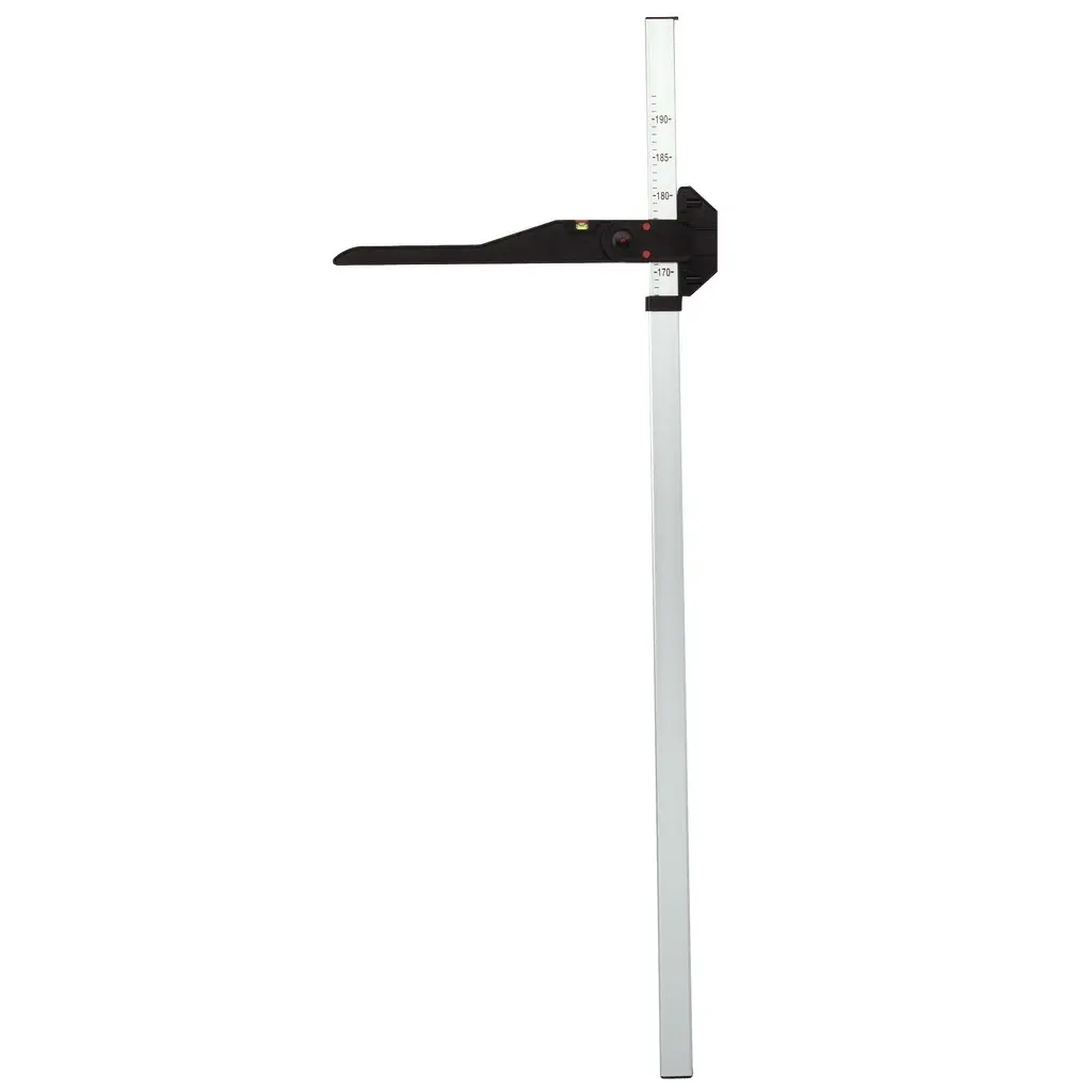 Hippotonic Grau Messlatte Aus Aluminium Und P.v.c.