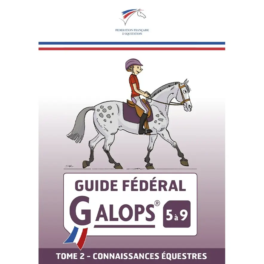 Buch guide fédéral galop 5 à 9 FFE Tome 2