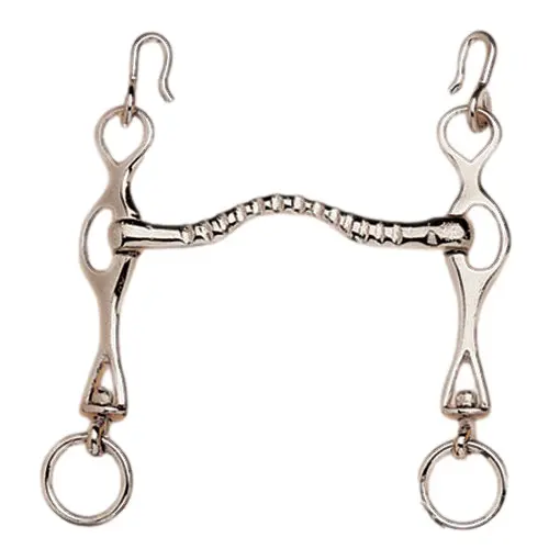 Portuguese bit for horse with Cambridge mouthpiece Hispano Hipica