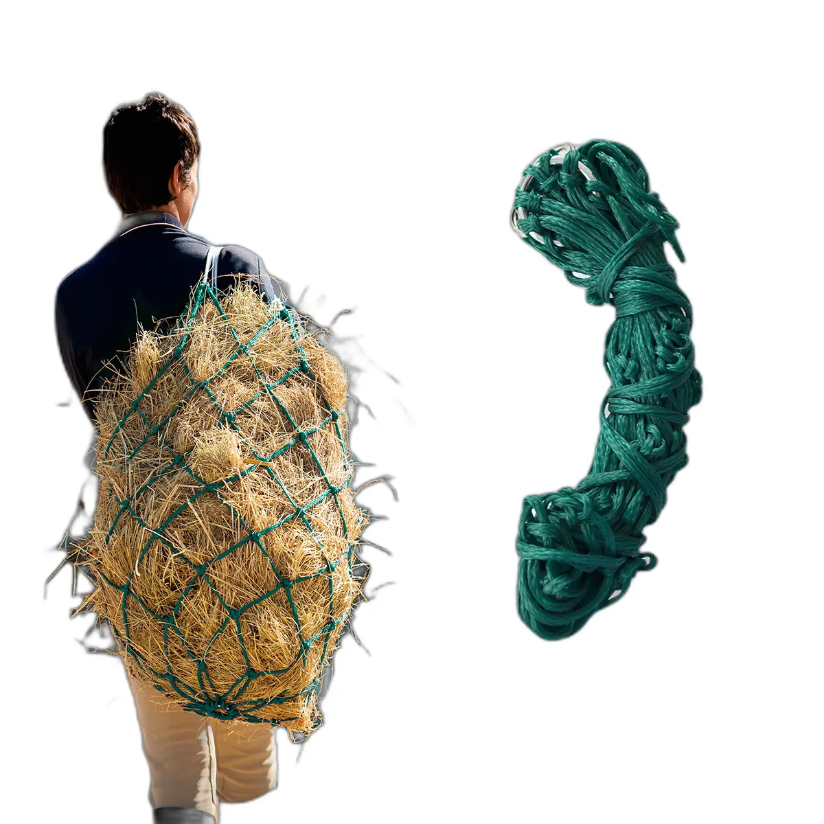 Nylon hay net Hispano Hipica