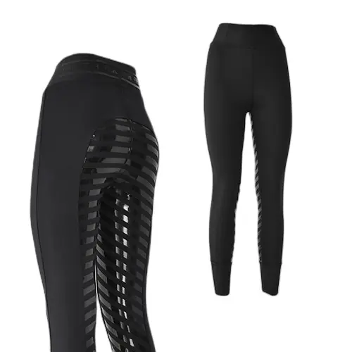 Women's full grip riding leggings Hispano Hipica Noa Adhesion Plus