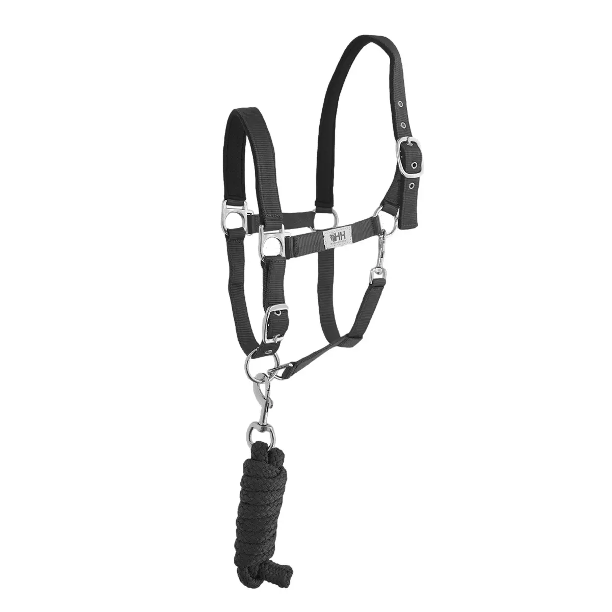 Nylon Headcollar for Horse with Leadrope Hispano Hipica