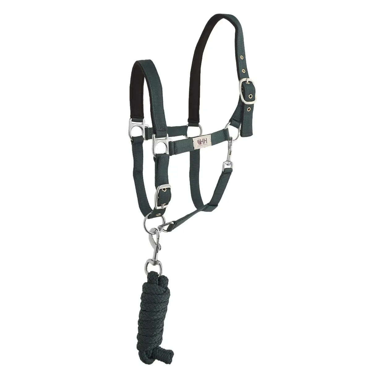 Nylon Headcollar for Horse with Leadrope Hispano Hipica