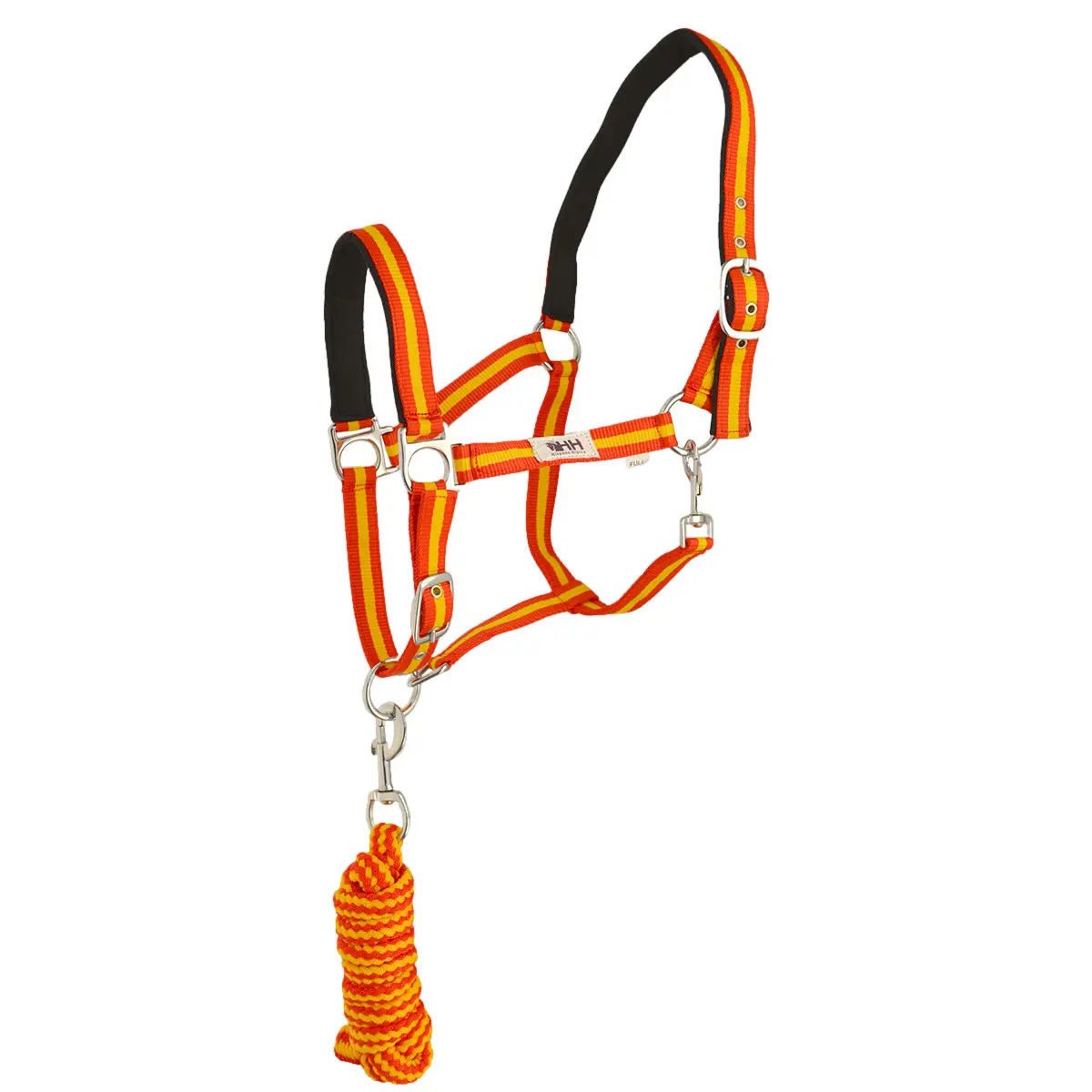 Nylon Headcollar for Horse with Leadrope Hispano Hipica
