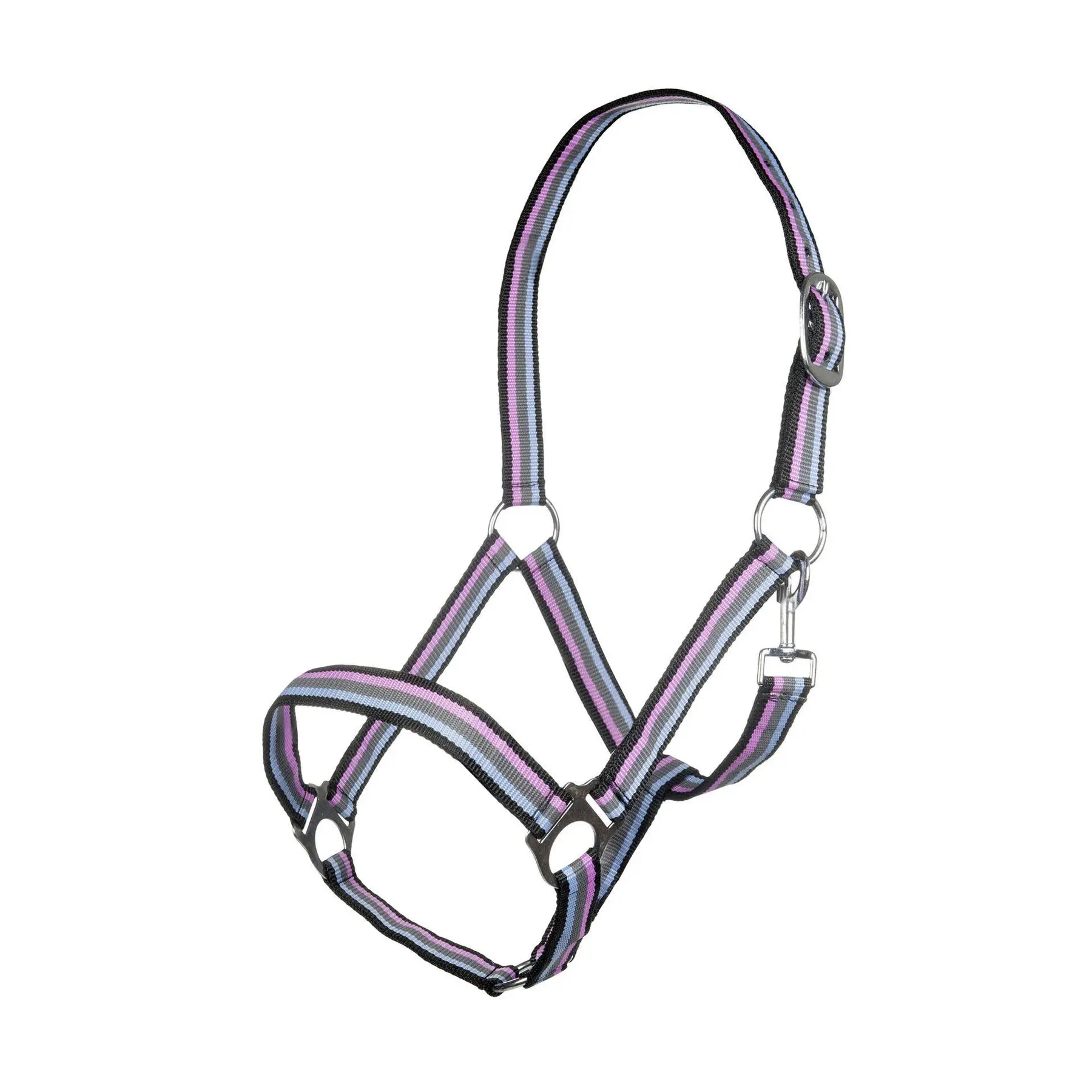 Nylon headcollar for horse HKM Linz