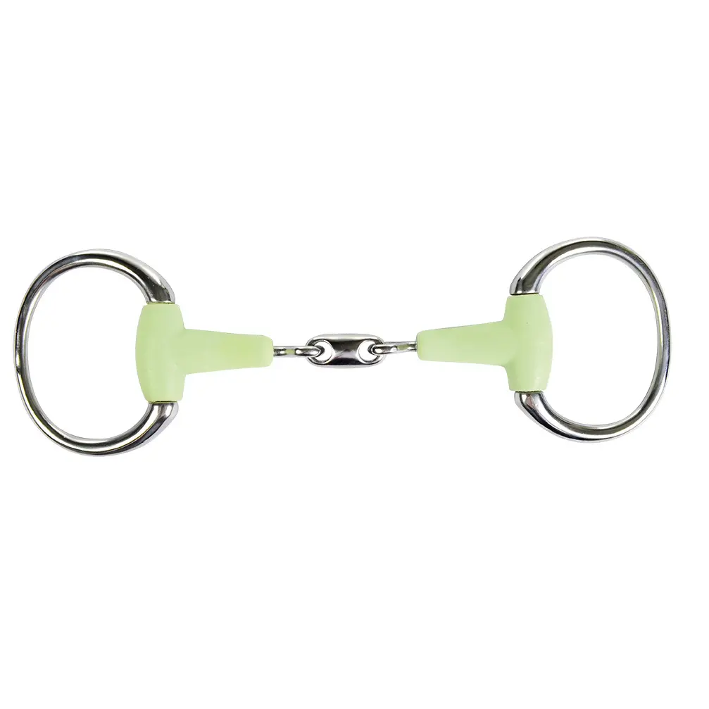 Olive bit for horses HKM Apfelaroma
