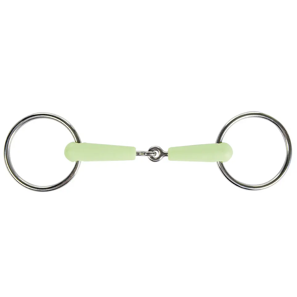 Single horse bit HKM 18 mm