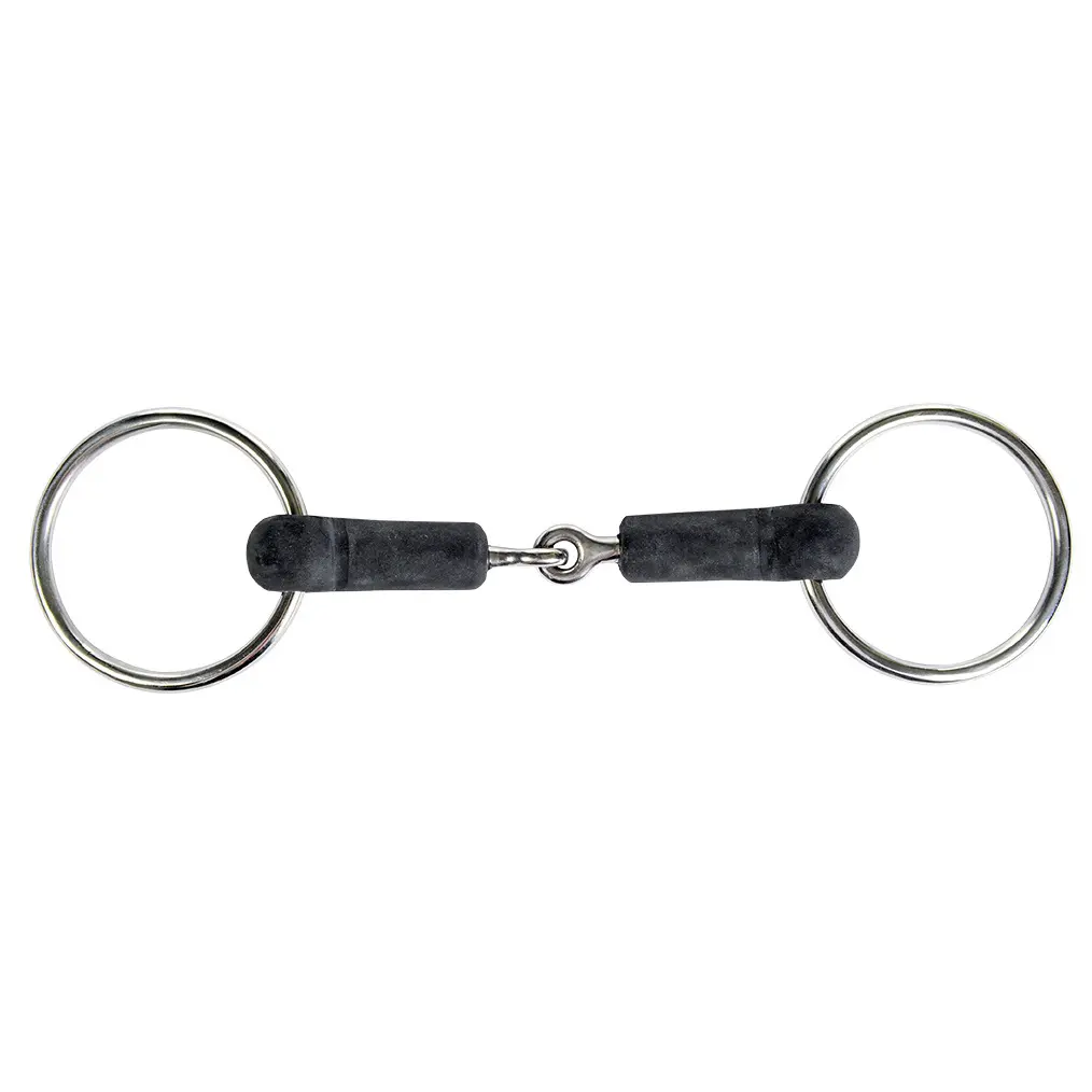 Simple Rubber Mouth Bit for Horse HKM