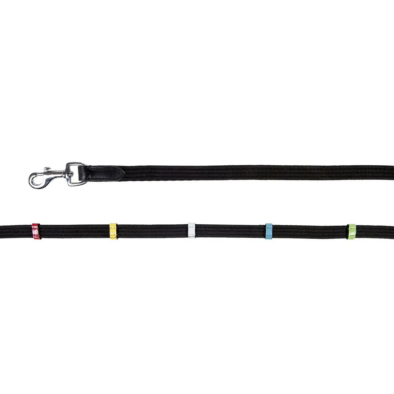 Horse reins with stoppers HKM