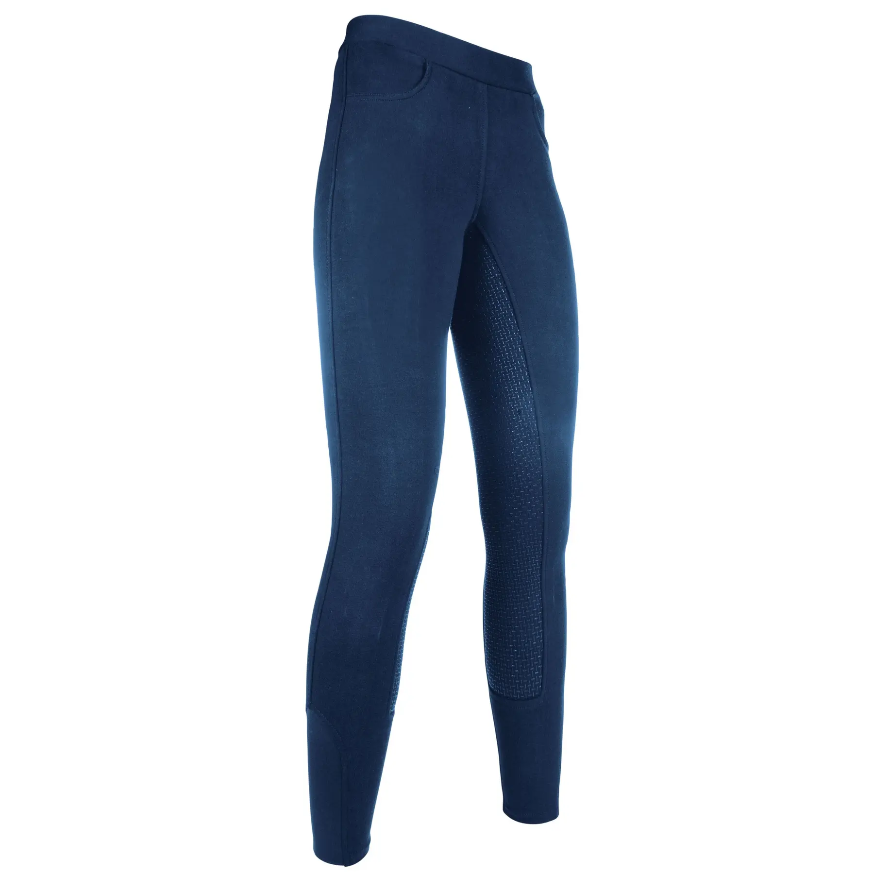 Girls' full grip riding leggings HKM Yvi