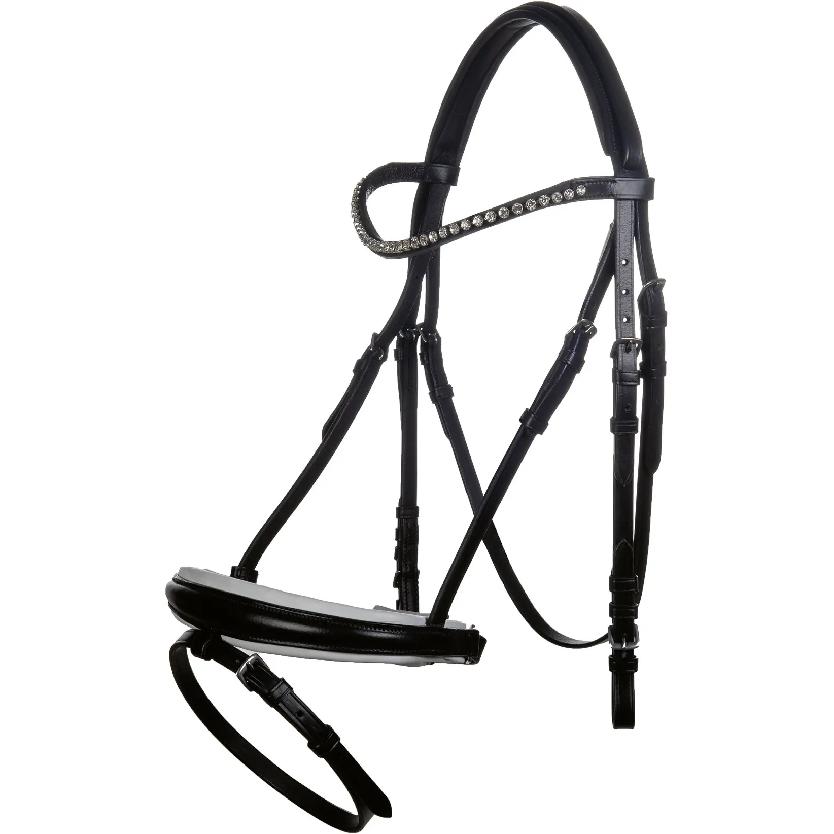 Bridon sans mors pour cheval HKM Flora