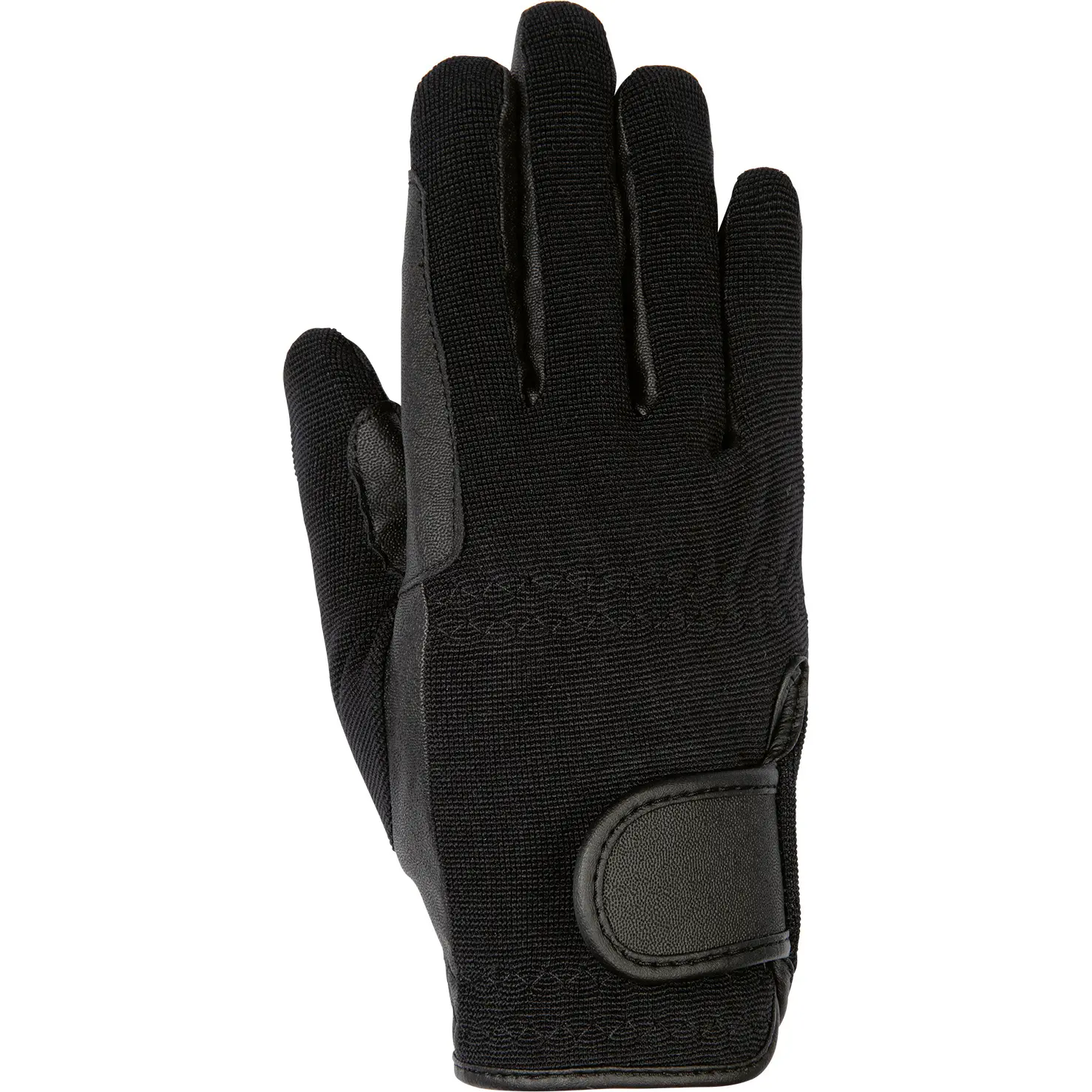 Synthetic leather riding gloves HKM